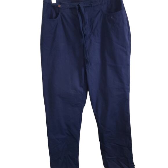 Ralph Lauren Women's Navy Classic Nautical Cropped Pedal Pushers Pants Slacks 0 - Picture 3 of 13